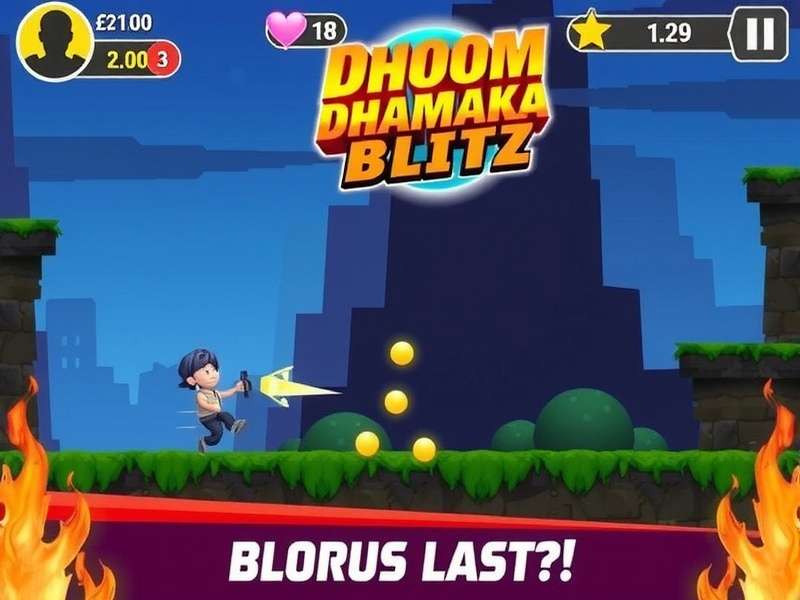 Dhoom Dhamaka Bonus Blitz in Action Dhoom Dhamaka Bonus Blitz Gameplay Screenshot